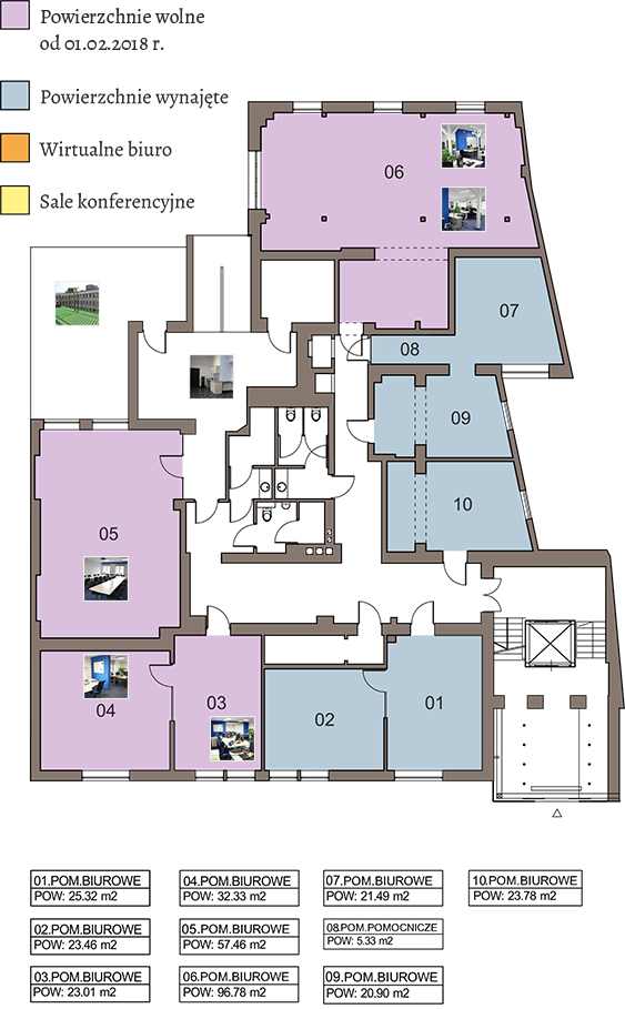 Plan II piętra